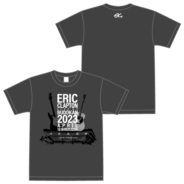 エリッククラプトン  ERICCLAPTON 武道館 2023 ロゴTシャツ M